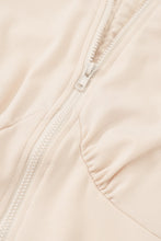 Load image into Gallery viewer, Zip Up Cutout Drawstring Detail Dress
