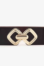Load image into Gallery viewer, Geometric Buckle Elastic Wide Belt