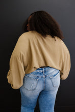 Load image into Gallery viewer, ODDI Blow Me Away Full Size Run Balloon Sleeve Blouse