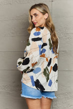 Load image into Gallery viewer, Hailey & Co Wishful Thinking Multi Colored Printed Blouse
