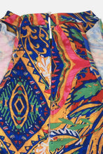 Load image into Gallery viewer, Plus Size Printed Tie Waist Jumpsuit with Pockets