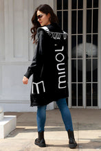 Load image into Gallery viewer, Open Front Long Sleeve Hooded Cardigan