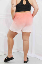 Load image into Gallery viewer, Zenana In The Zone Full Size Dip Dye High Waisted Shorts in Coral