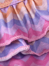 Load image into Gallery viewer, Baby Girl Printed Bow Detail Square Neck Romper