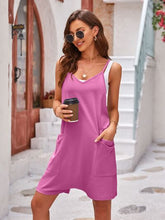Load image into Gallery viewer, Spaghetti Strap Romper with Pockets