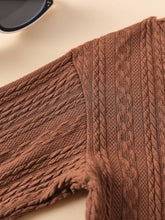 Load image into Gallery viewer, Kids Cable-Knit Print Pullover and Pants Set