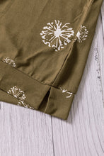 Load image into Gallery viewer, Girls Dandelion Print Round Neck Tee