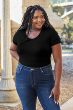 Load image into Gallery viewer, Basic Bae Full Size Round Neck Short Sleeve Bodysuit