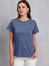 Load image into Gallery viewer, Round Neck Short Sleeve T-Shirt