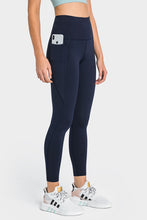 Load image into Gallery viewer, High Waist Ankle-Length Yoga Leggings with Pockets