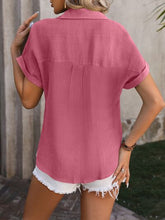 Load image into Gallery viewer, Button Up Short Sleeve Shirt