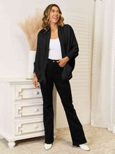 Load image into Gallery viewer, Open Front Cardigan with Pockets