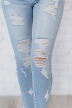 Load image into Gallery viewer, Kancan At Last Distressed Button Fly Skinny Jeans