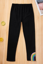 Load image into Gallery viewer, Girls Rainbow Graphic Top and Solid Pants Set