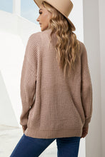 Load image into Gallery viewer, Drop Shoulder Button Down Pocketed Cardigan