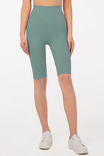 Load image into Gallery viewer, Breathable High-Rise Wide Waistband Biker Shorts