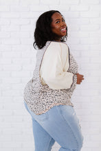 Load image into Gallery viewer, Jodifl Bestie Full Size Run Leopard Baseball Tee