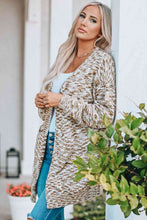 Load image into Gallery viewer, Open Front Dropped Shoulder Longline Cardigan