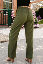 Load image into Gallery viewer, Drawstring Elastic Waist Pants with Pockets