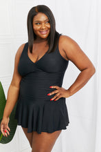 Load image into Gallery viewer, Marina West Swim Full Size Clear Waters Swim Dress in Black