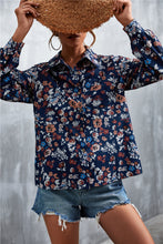 Load image into Gallery viewer, Printed Button Down Long Sleeve Shirt