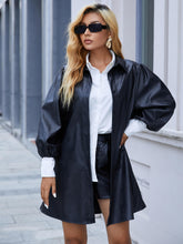 Load image into Gallery viewer, Button Down Collared Neck Jacket