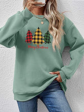Load image into Gallery viewer, MERRY CHRISTMAS Dropped Shoulder Sweatshirt