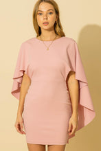 Load image into Gallery viewer, Butterfly Sleeve Bodycon Dress