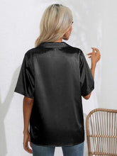 Load image into Gallery viewer, Button Up Collared Neck Shirt