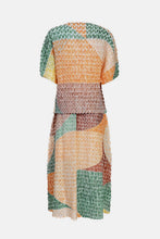 Load image into Gallery viewer, Color Block Pleated Top and Midi Skirt Set