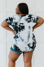 Load image into Gallery viewer, Sew In Love Abstract Print Art Full Size Run Printed Notched Tee