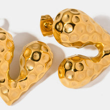 Load image into Gallery viewer, Heart Shape Stainless Steel Stud Earrings