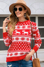 Load image into Gallery viewer, Christmas Round Neck Sweater