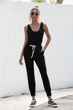 Load image into Gallery viewer, Knot Sleeveless Waist Jumpsuit