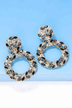 Load image into Gallery viewer, Round Shape Acrylic Dangle Earrings