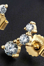 Load image into Gallery viewer, Adored Your Way Moissanite Stud Earrings