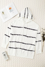 Load image into Gallery viewer, Plus Size Gradient Side Slit Drawstring Hoodie