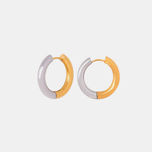 Load image into Gallery viewer, 18K Gold-Plated Huggie Earrings