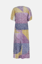 Load image into Gallery viewer, Color Block Pleated Top and Midi Skirt Set