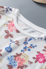 Load image into Gallery viewer, Floral Long Sleeve Top and Shorts Set