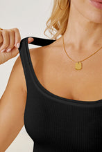Load image into Gallery viewer, Square Neck Wide Strap Tank