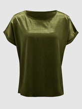 Load image into Gallery viewer, Round Neck Short Sleeve T-Shirt