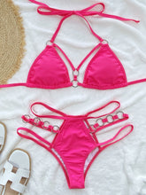 Load image into Gallery viewer, Cutout Halter Neck Two-Piece Bikini Set