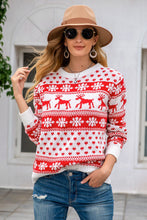 Load image into Gallery viewer, Christmas Round Neck Sweater