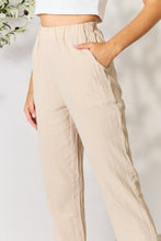 Load image into Gallery viewer, Double Take Pull-On Pants with Pockets