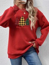 Load image into Gallery viewer, MERRY CHRISTMAS Dropped Shoulder Sweatshirt