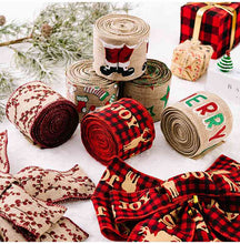 Load image into Gallery viewer, Christmas Polyester Ribbon