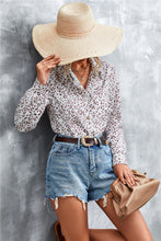 Load image into Gallery viewer, Printed Button Down Long Sleeve Shirt