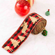 Load image into Gallery viewer, Christmas Polyester Ribbon