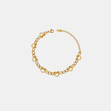 Load image into Gallery viewer, 18K Gold-Plated Titanium Steel Bracelet